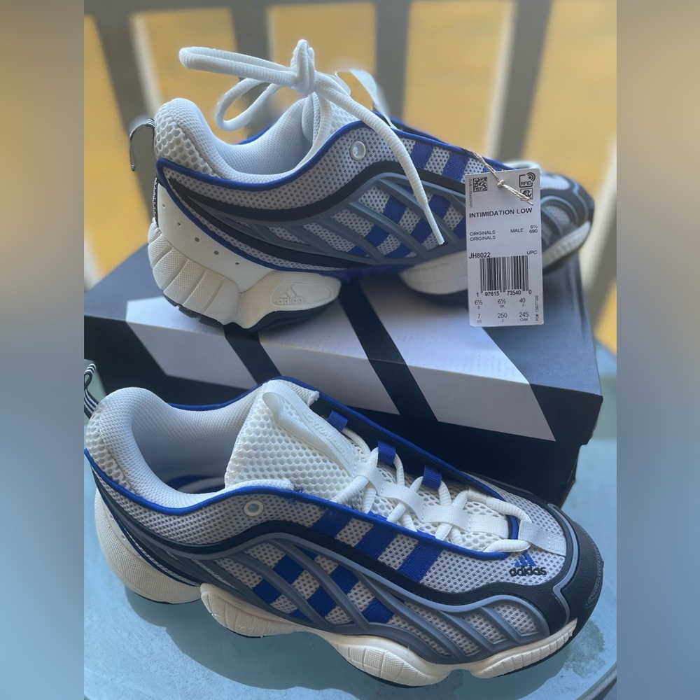 PACKER X ADIDAS DESIGNER COLLAB Intimidation Low Basketball Sneakers NWT- M7/W8